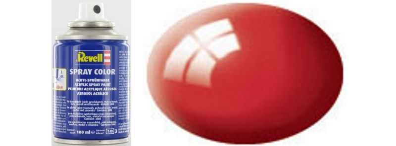Fiery Red Gloss Spray