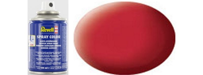 Carmine Red Matt Spray