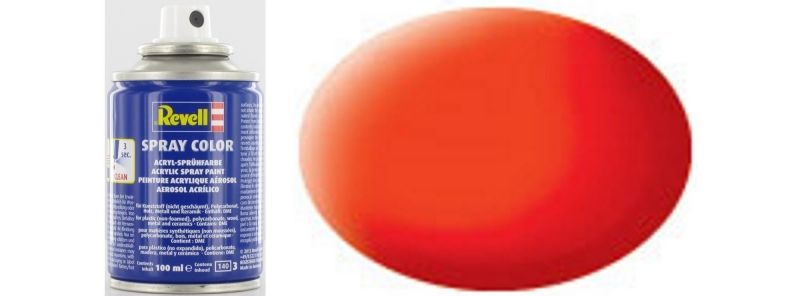 Luminous Orange Matt Spray