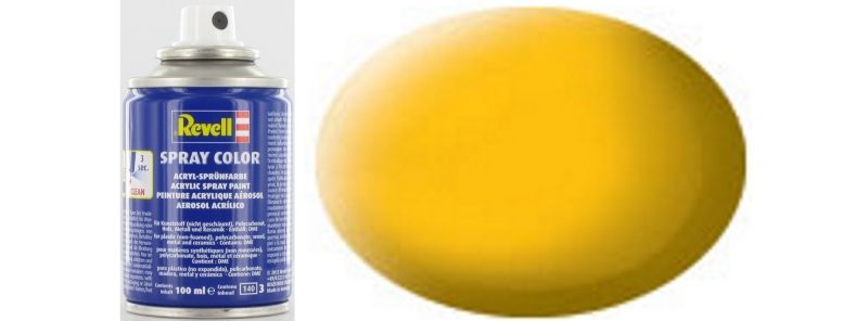 Yellow Matt Spray