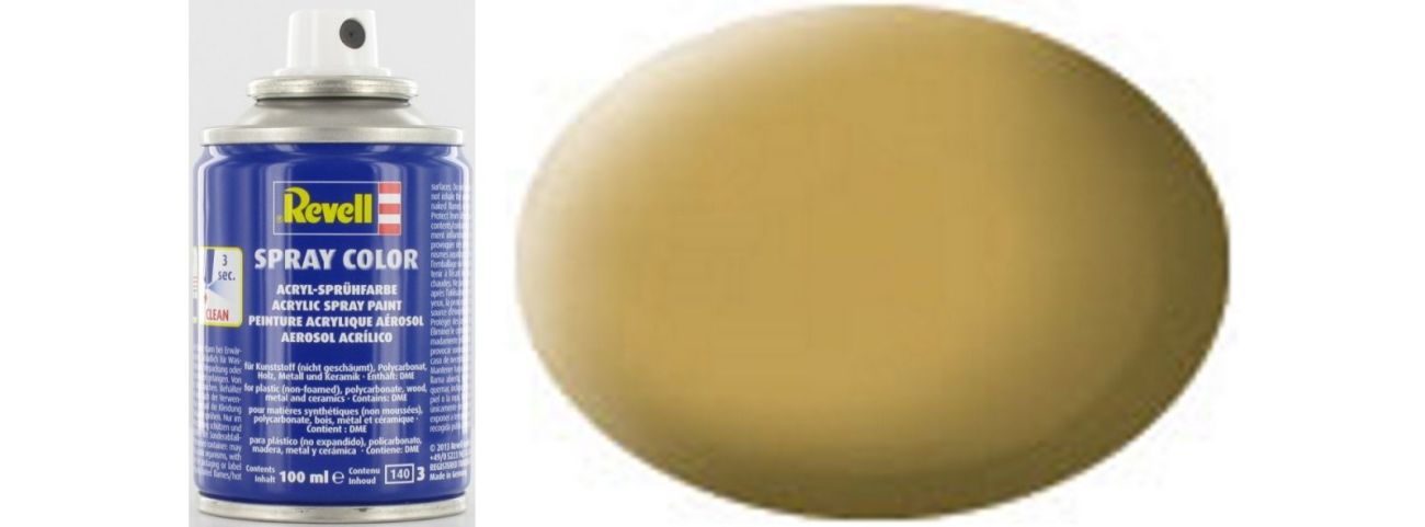 Sandy Yellow Matt Spray