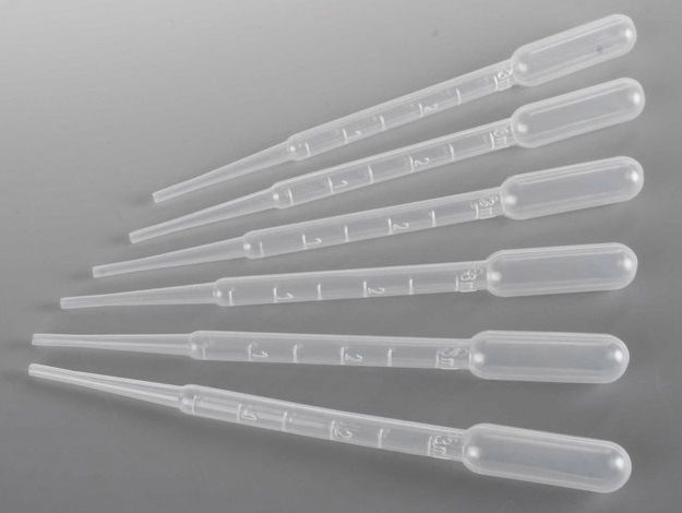 Airbrush Pipette Set 6x with Millilitre-Scala