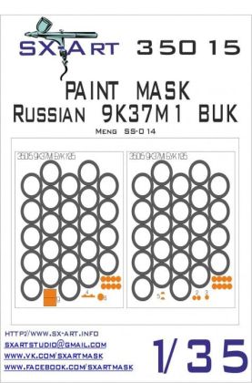 1:35 Paint mask 9K37N1 Buk