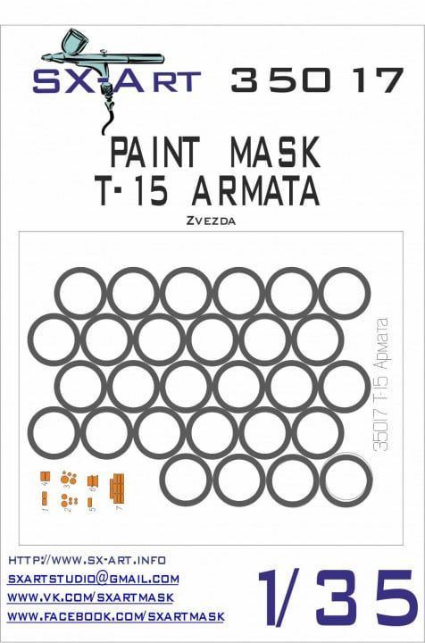 1:35 Paint mask BMPT T-15