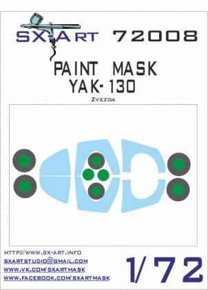 1:72 Paint mask Yak-130