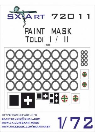 1:72 Paint mask Toldi I / II