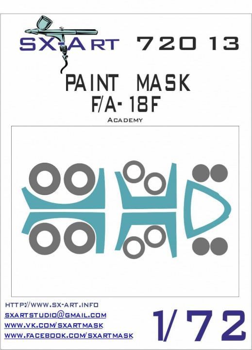 1:72 Paint mask F / A-18F