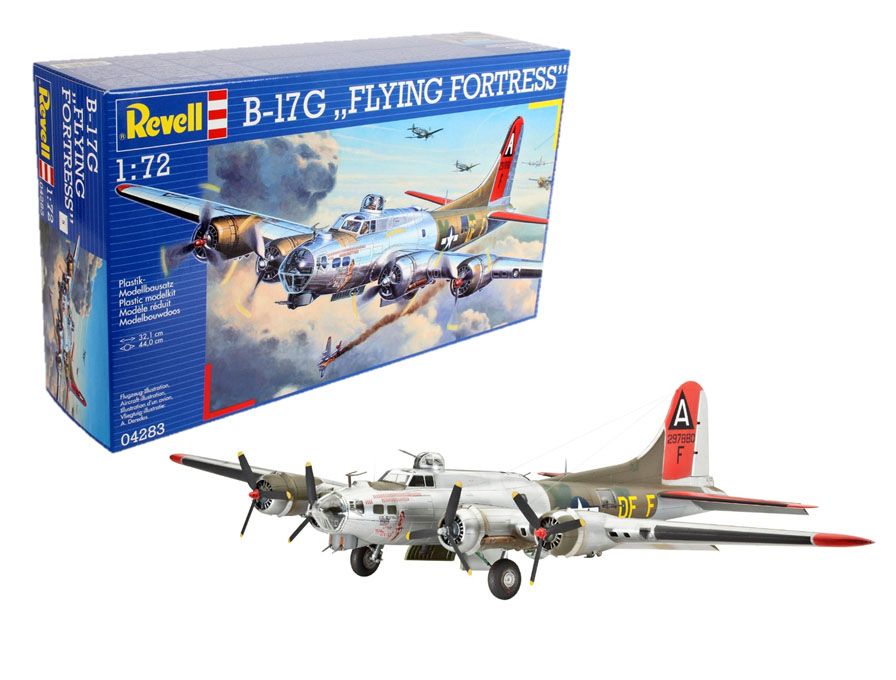 1:72 Boeing B-17G Flying Fortress (New Tooling)
