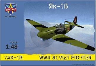 1:48 Yak-1B WWII Soviet fighter