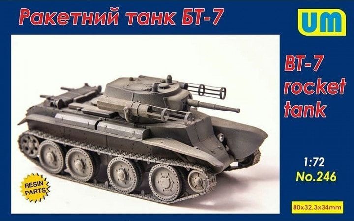 1:72 BT-7 Rocket Tank