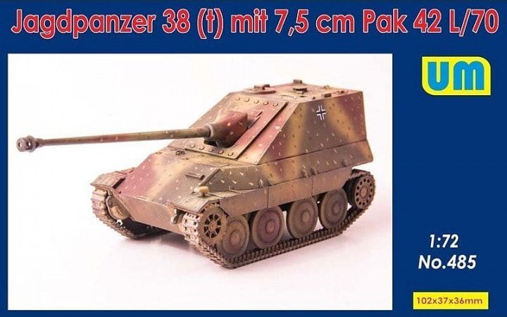 1:72 Jagdpanzer 38(t) mit 7,5cm Pak 42 /L70