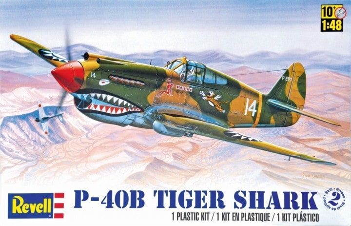 1:48 P-40B Tiger Shark