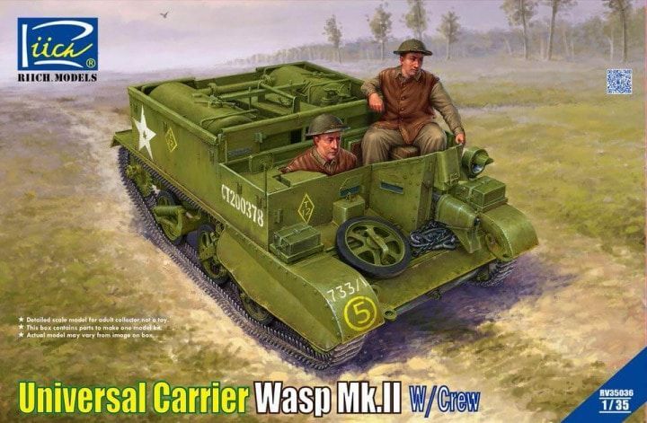 1:35 Universal Carrier Wasp Mk.II with Crew