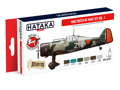 WW2 Dutch AF paint set vol. 1