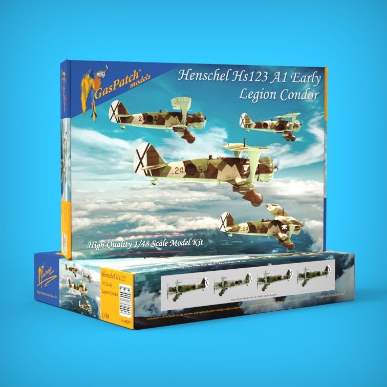 1:48 Henschel Hs 123 A1 Early