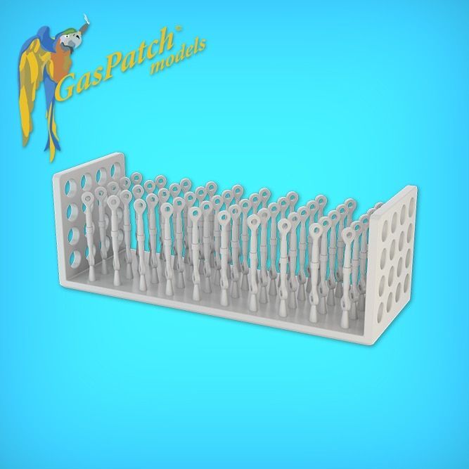 1:32 Resin Turnbuckles Type C ( Contains 50 items )