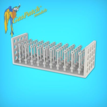 1:32 Resin Turnbuckles Albatros Type ( Contains 50 items )