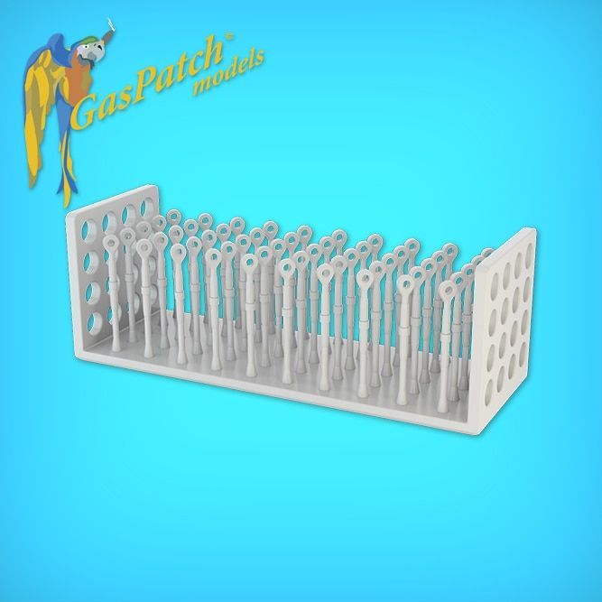 1:32 Resin Turnbuckles One End Type ( Contains 50 items )
