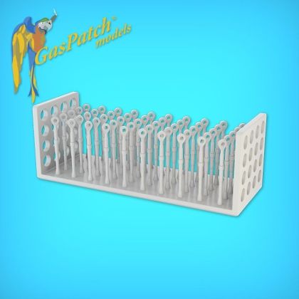 1:32 Resin Turnbuckles One End Type ( Contains 50 items )