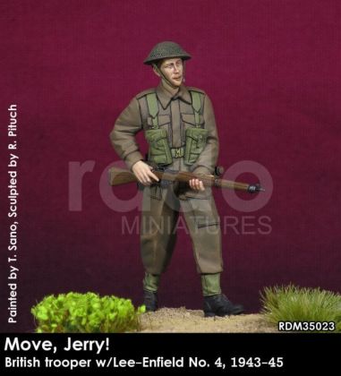1:35 Move, Jerry! British trooper w/Lee-Enfield No.4, 1943-45