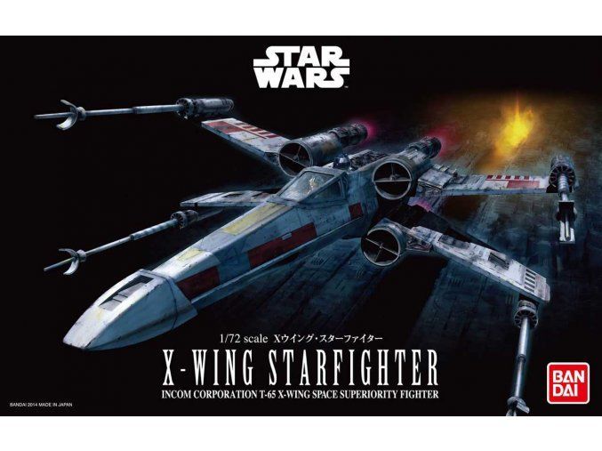 1:72 X-WING STARFIGHTER (BANDAI)