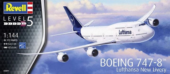 1:144 Boeing 747-8I 'Lufthansa' New Livery