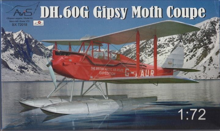 1:72 DH.60G Gipsy Moth Coupe