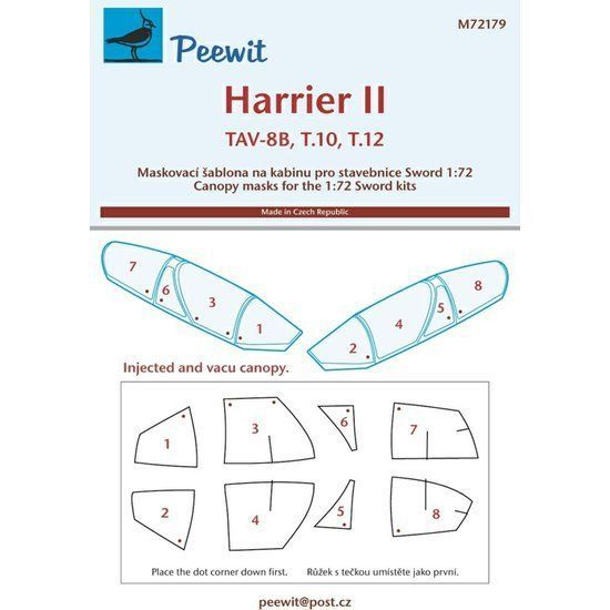 1:72 Harrier II TAV-8B, T.10/T.12