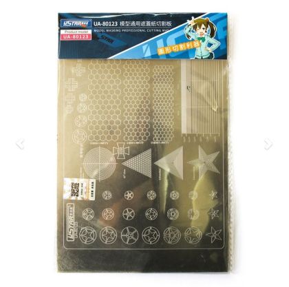 Metal Masking Sheet Cutting Template Number Shape