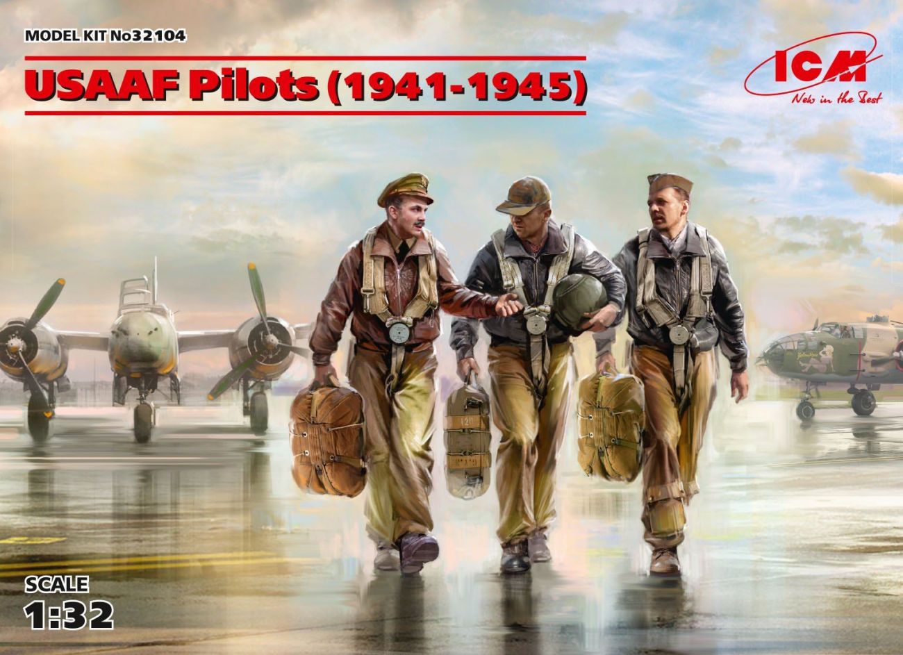1:32  USAAF Pilots (1941-1945) (3 figures)