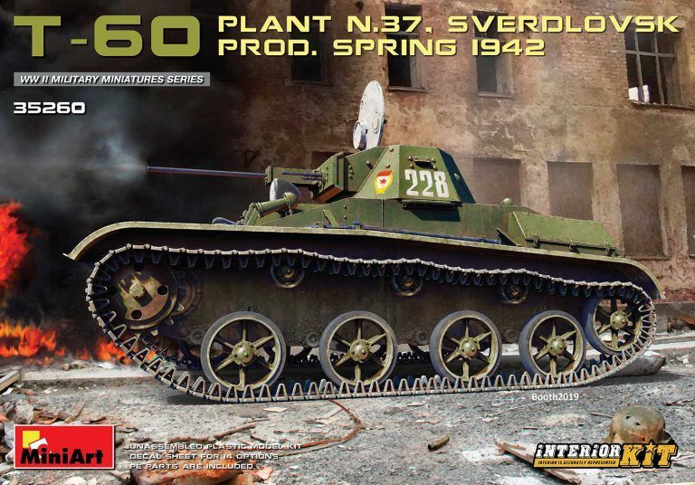 1:35 T-60 PLANT N.37, SVERDLOVSK PROD. SPRING 1942. INTERIOR KIT