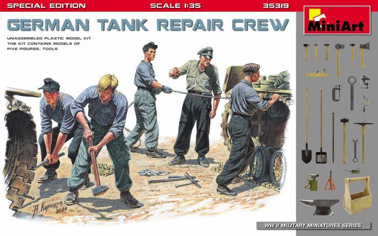 1:35 GERMAN TANK REPAIR CREW. SPECIAL EDITION