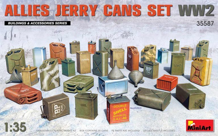 1:35 ALLIES JERRY CANS SET WW2