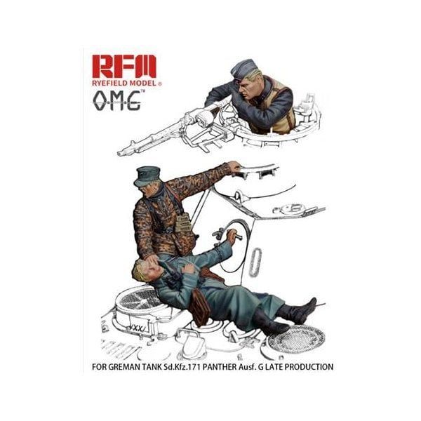 1:35 Late War German Tank Crew THE FALLEN Resin Military Model Kit