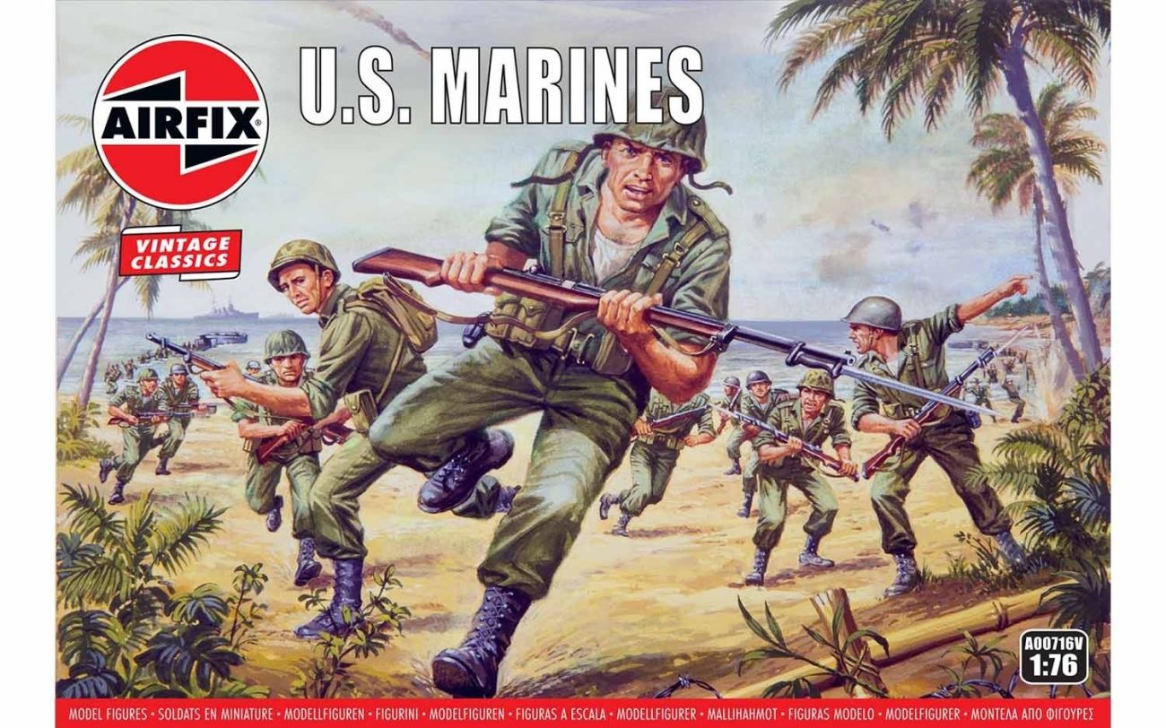 1:76 WWII US Marines