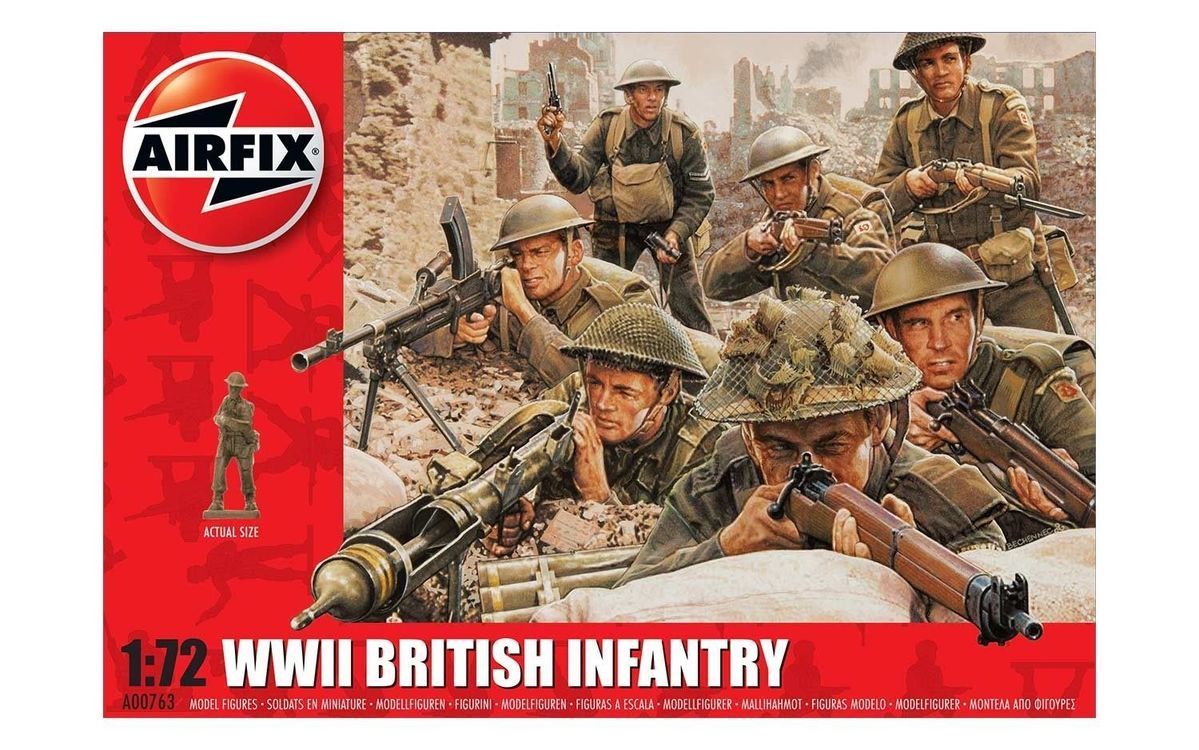 1:72 WWII British Infantry