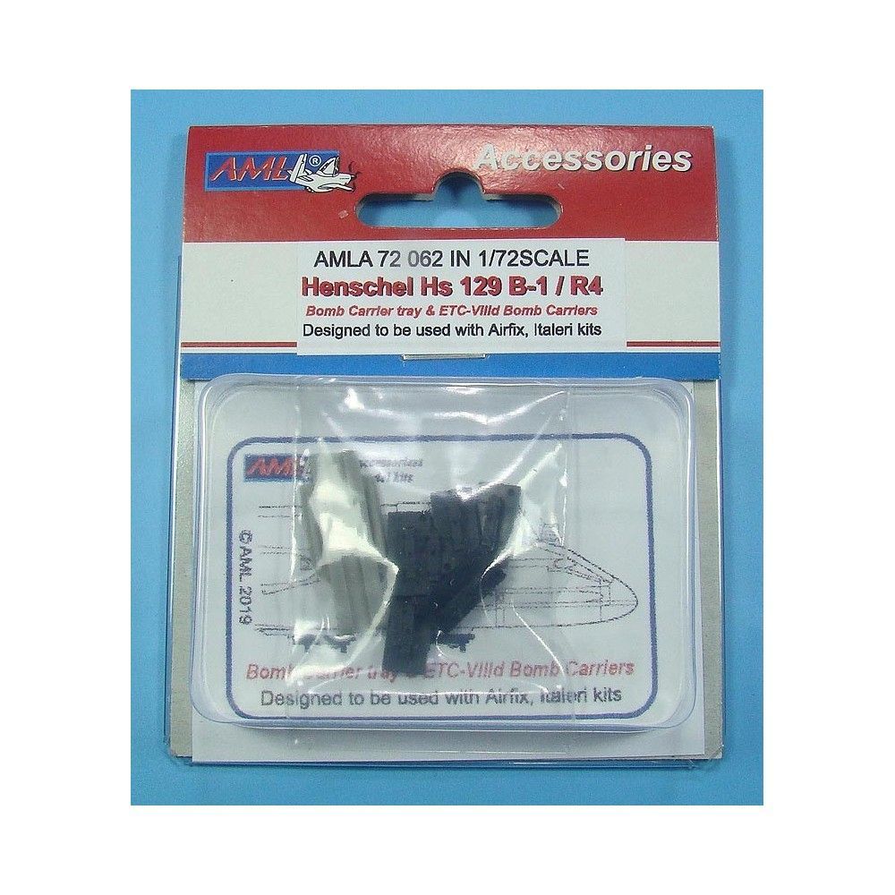 1:72 Henschel Hs 129 B-1/R4 Bomb rack (AIRF/ITA)