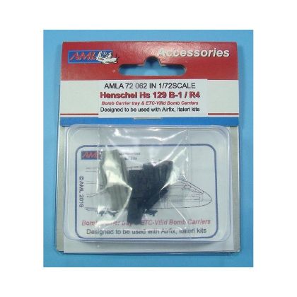 1:72 Henschel Hs 129 B-1/R4 Bomb rack (AIRF/ITA)