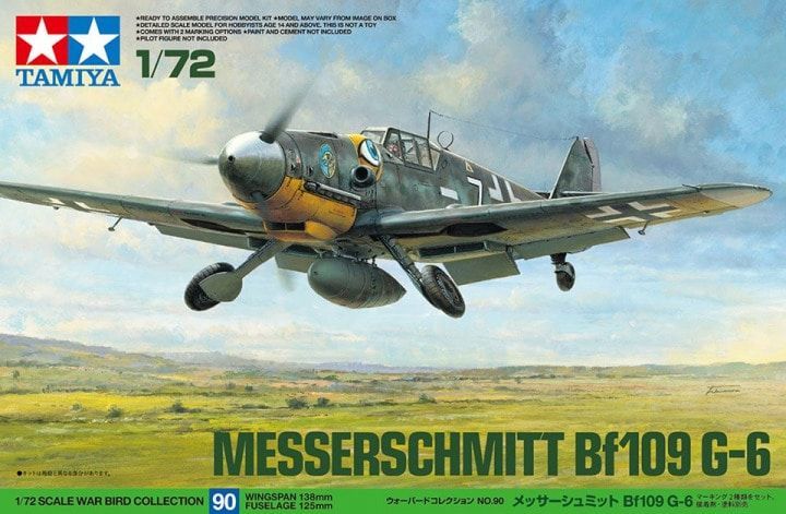 1:72 Messerschmitt Bf109 G-6