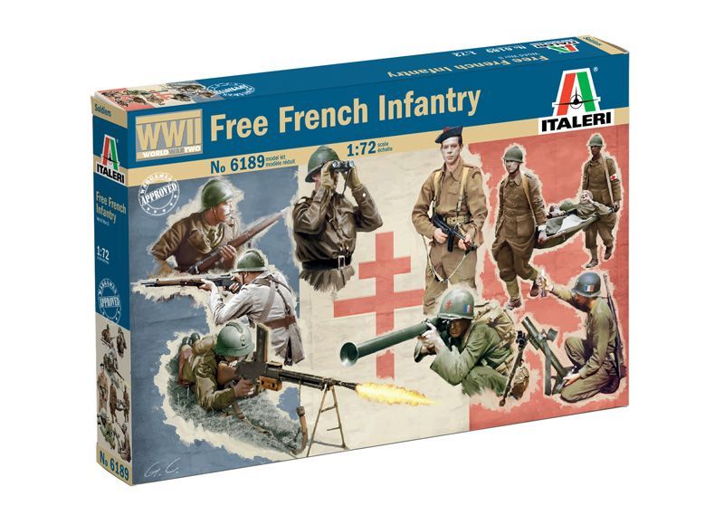 1:72 FREE FRENCH INFANTRY