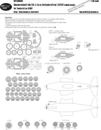 1:48 Mask Me 262 A-2a w/ Kettenkraftad EXPERT(TAM)