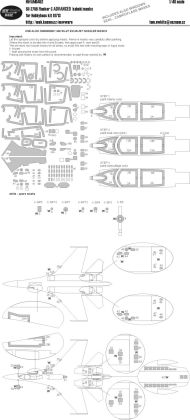 1:48 Mask Su-27UB Flanker C ADVANCED (HOBBYB81713)