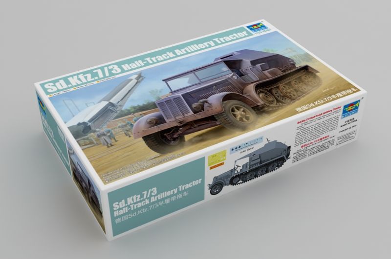 1:35 Sd.Kfz.7/3 Half-Track Artillery Tractor