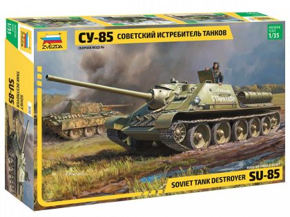 1:35 Soviet Tank Destroyer SU-85