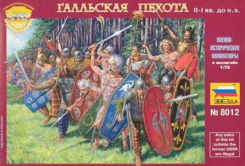 1:72 Gallic Warriors