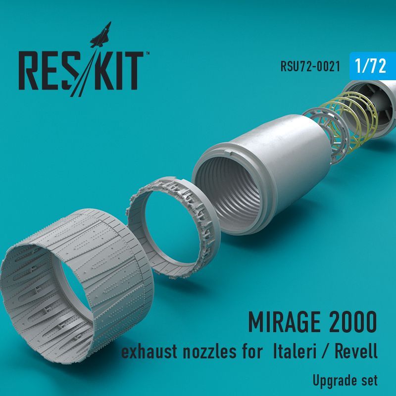 1:72 Dassault Mirage 2000 exhaust nozzles