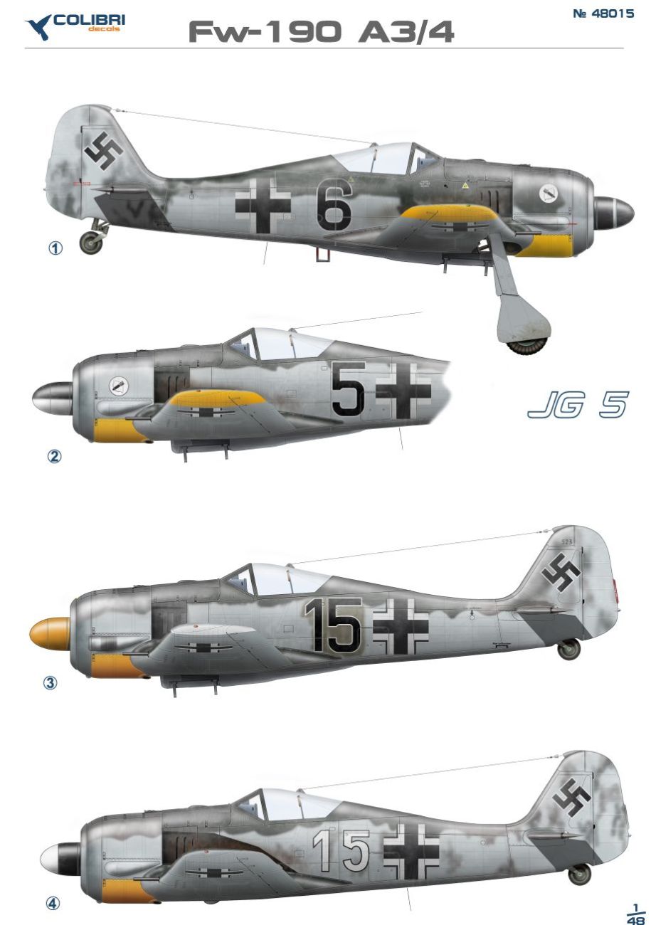 1:48 Fw-190 A3/4 JG 5