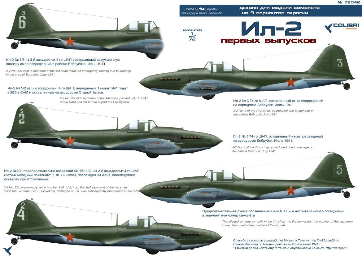 1:72 Il-2 early series (Part I)