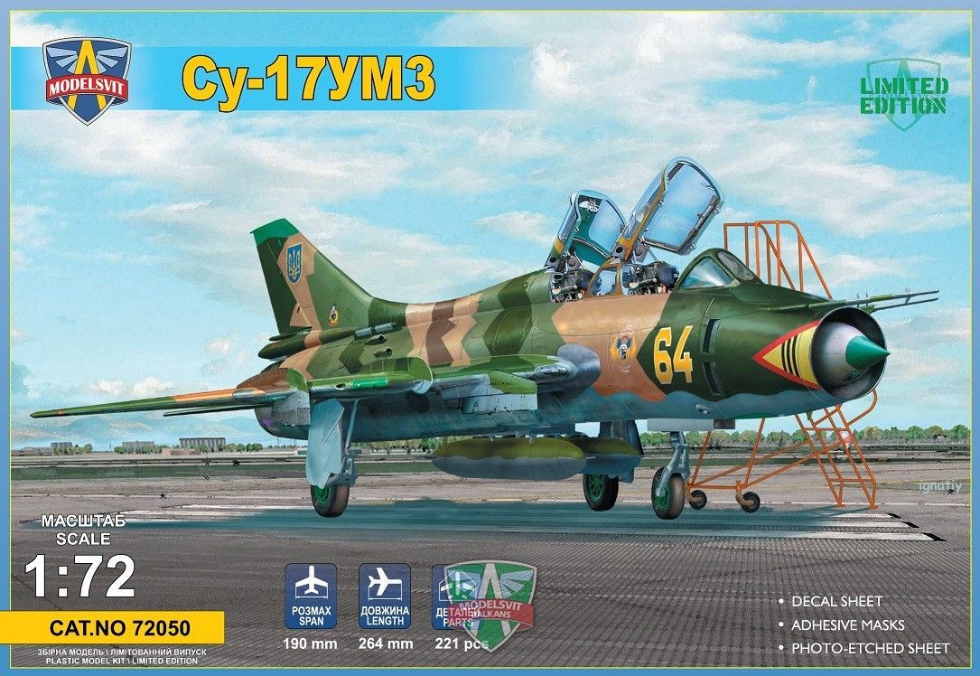 1:72 Su-17UM3 advanced two-seat trainer