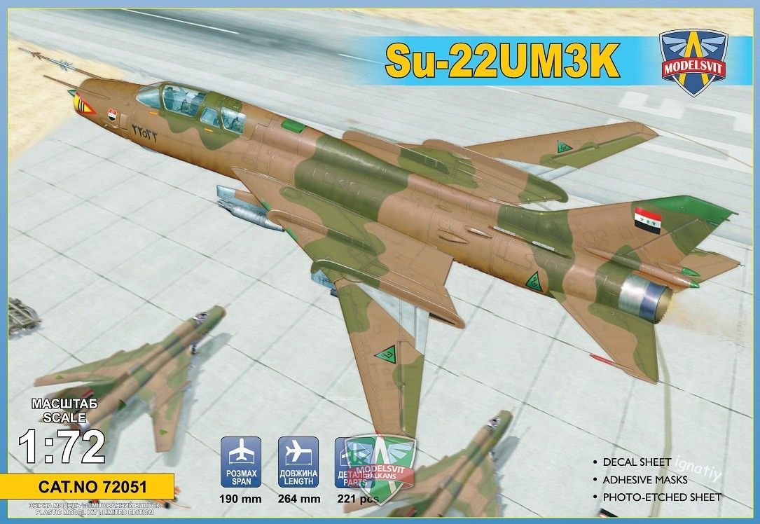 1:72 Su-22UM3K advanced two-seat trainer (Export vers.)
